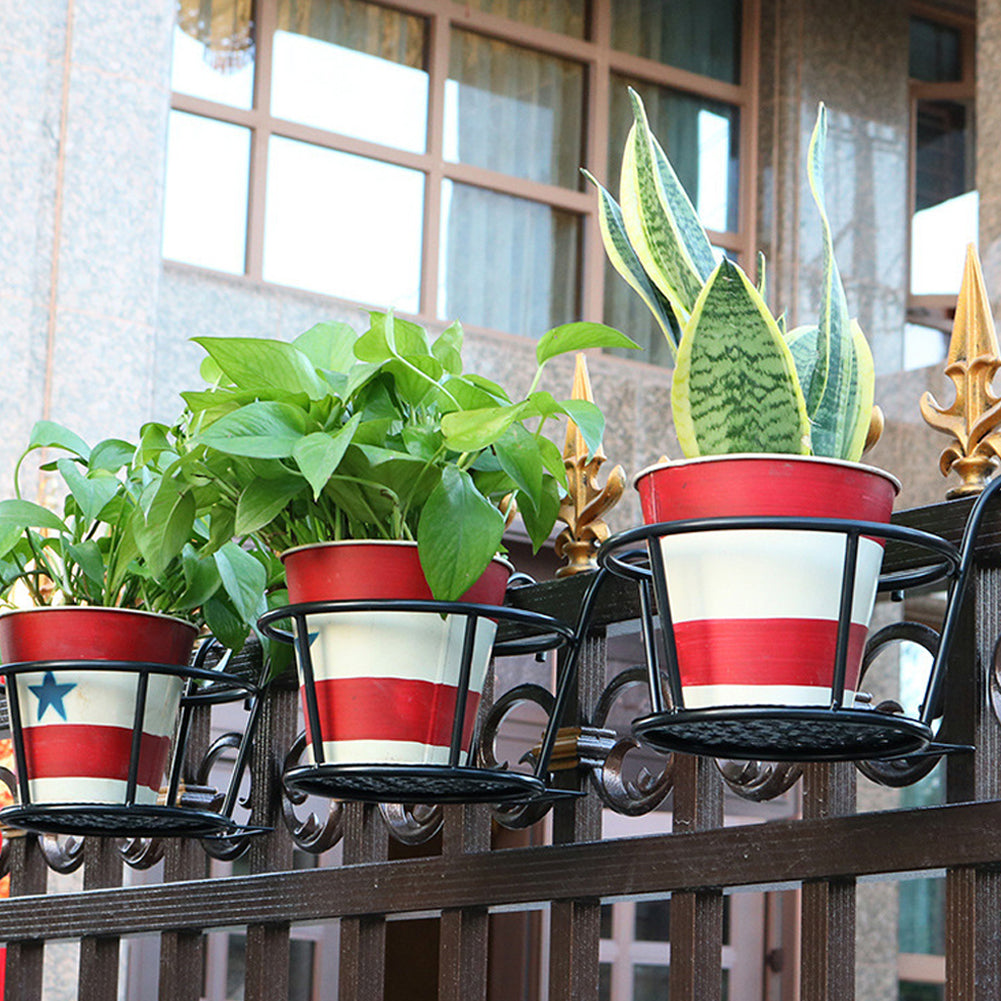 Hanging Railing Plant Pot
