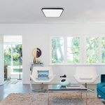 Fabio Led Ceiling Lamp Great Value Stylish Lifetime Light Source | 37cm | Black