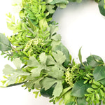 50cm Artificial Wreath Fern