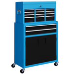 Top Chest And Roller Cabinet Combo Metal Tool Cabinet | Blue