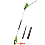 Outsunny 2.6m Corded Extendable Hedge Trimmer With 90 Adjustable Head