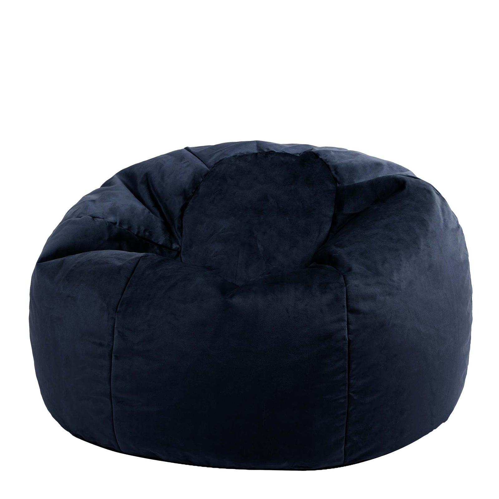 Aurora Velvet Bean Bag | Midnight Blue