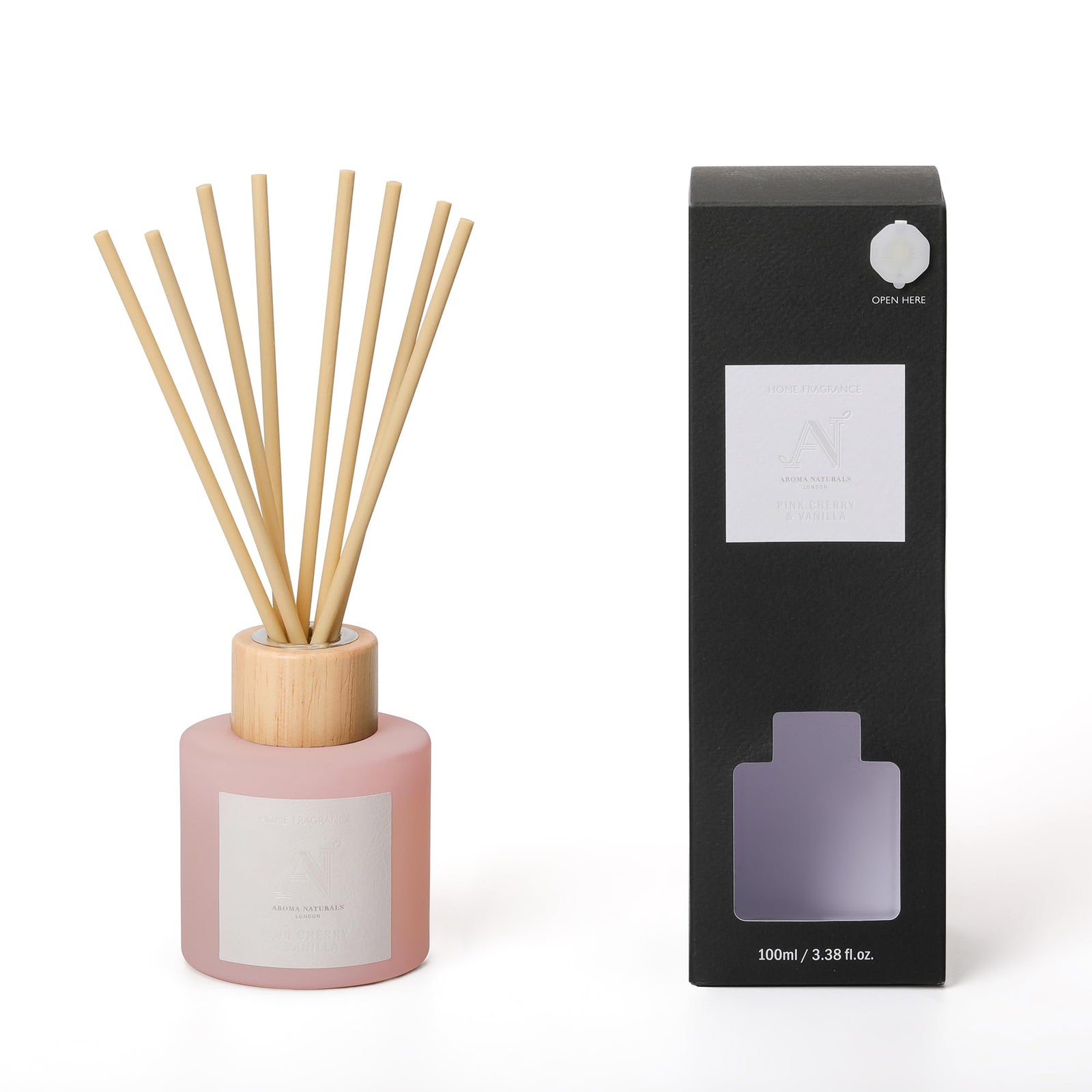 Frosted Decadence Reed Diffuser Pink Cherry & Vanilla Scent
