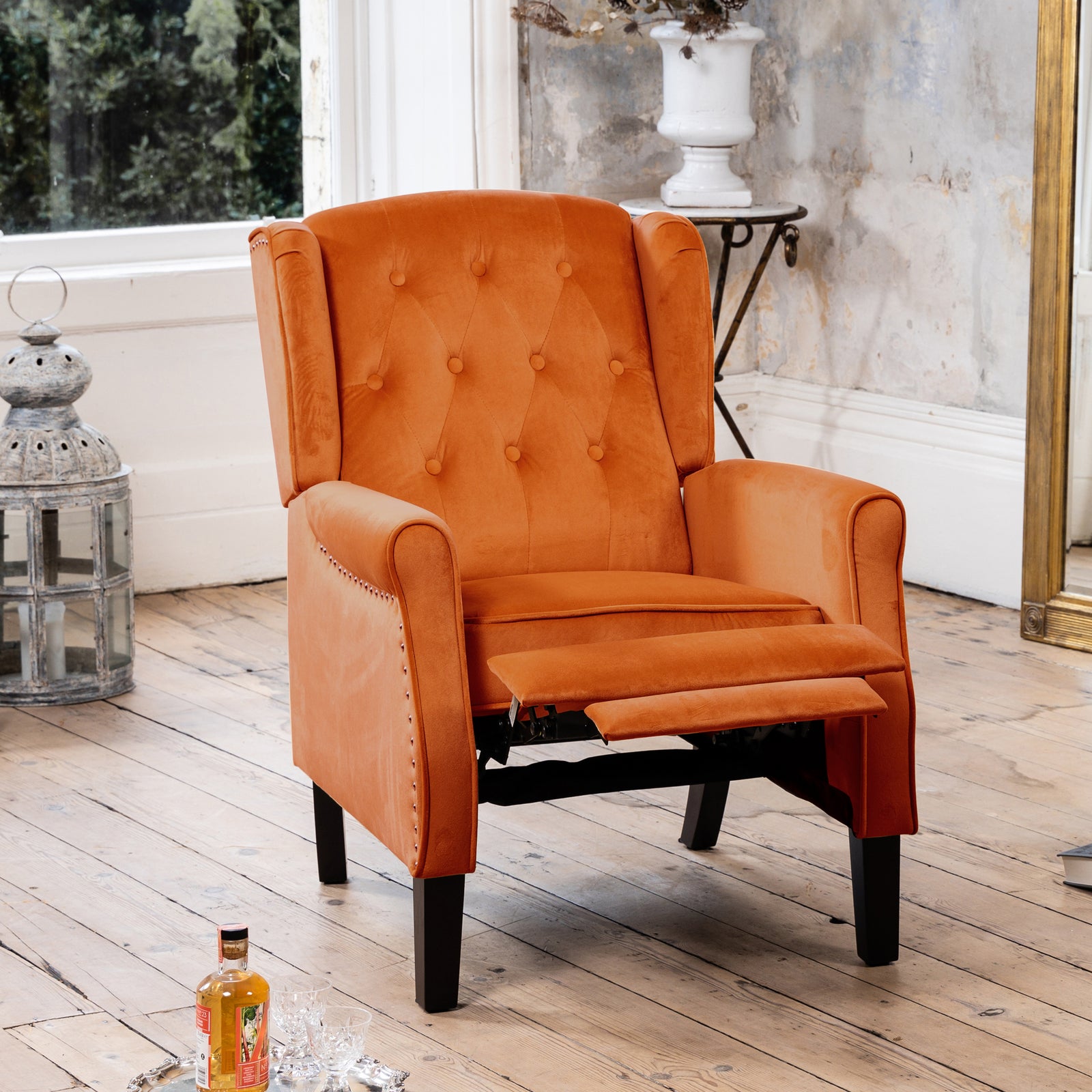Annapoli Recliner Armchair | Orange