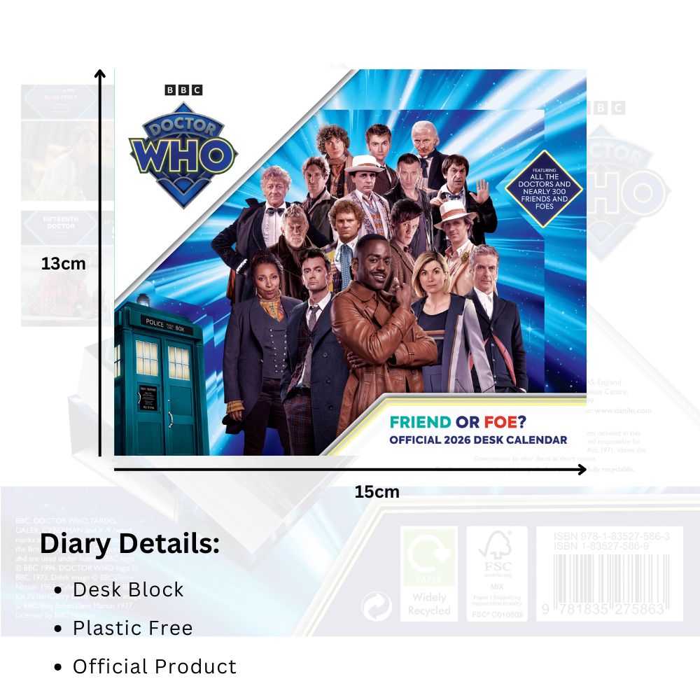 2026 Desk Block Calendar Official Product