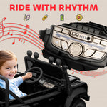 Kids Ride On Car, 12v Battery-powered Electric Car W/ Remote | Black