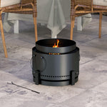 Smokeless Fire Pit W/ Ash Catcher, Metal