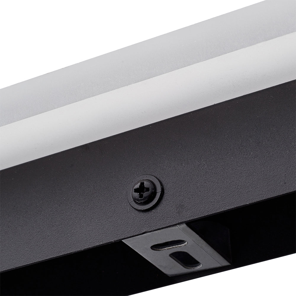 Outdoor Wall Led Light Ip65 Waterproof Long Wall Sconce For Exterior Lighting | Small | Black & White