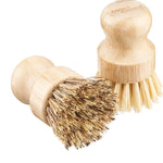 Set Of 2 Bamboo Pot Brushes