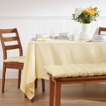 Plain Cotton Fabric 4 Napkins Set | 45cm x 45cm | Cream
