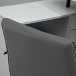 Mid Back Pu Office Chair Swivel