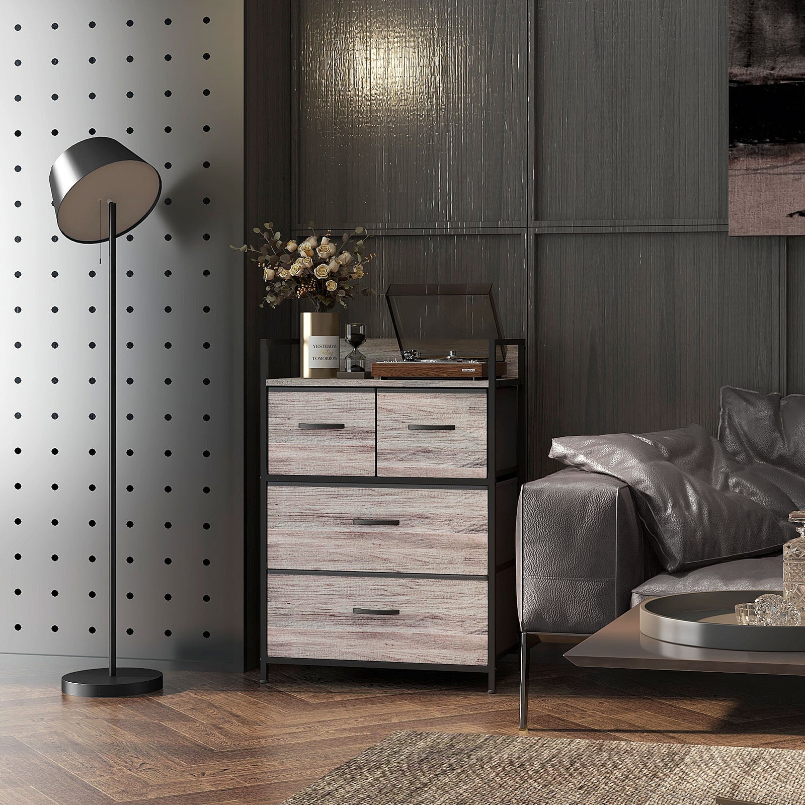 Bedroom Chest Of Drawers 4/5/6/7 Drawer Dresser W/ Shelf | Small