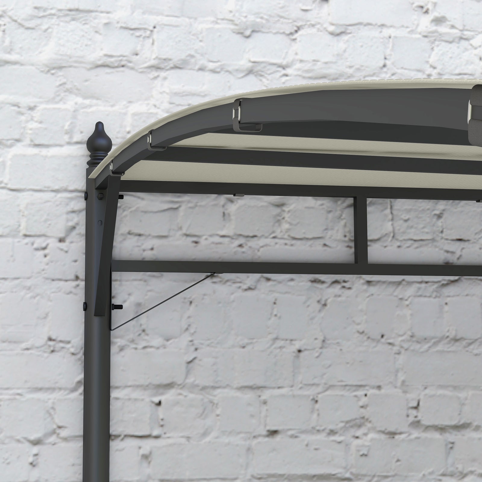 3 X 4m Metal Pergola, Outdoor Gazebo Uv-resistant