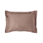 Organic Cotton Oxford Pillowcase 400 Tc | 48 x 74cm | Brown