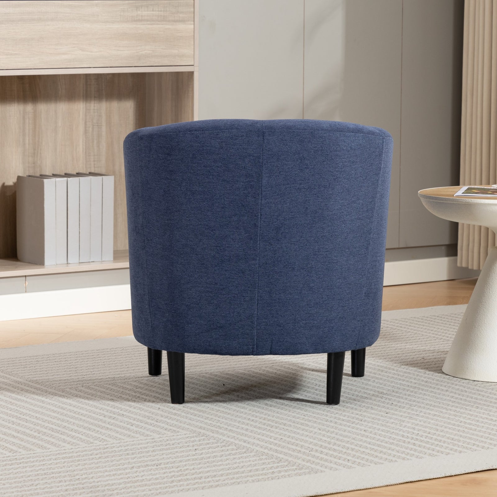 Beulah Fabric Accent Chair | Denim