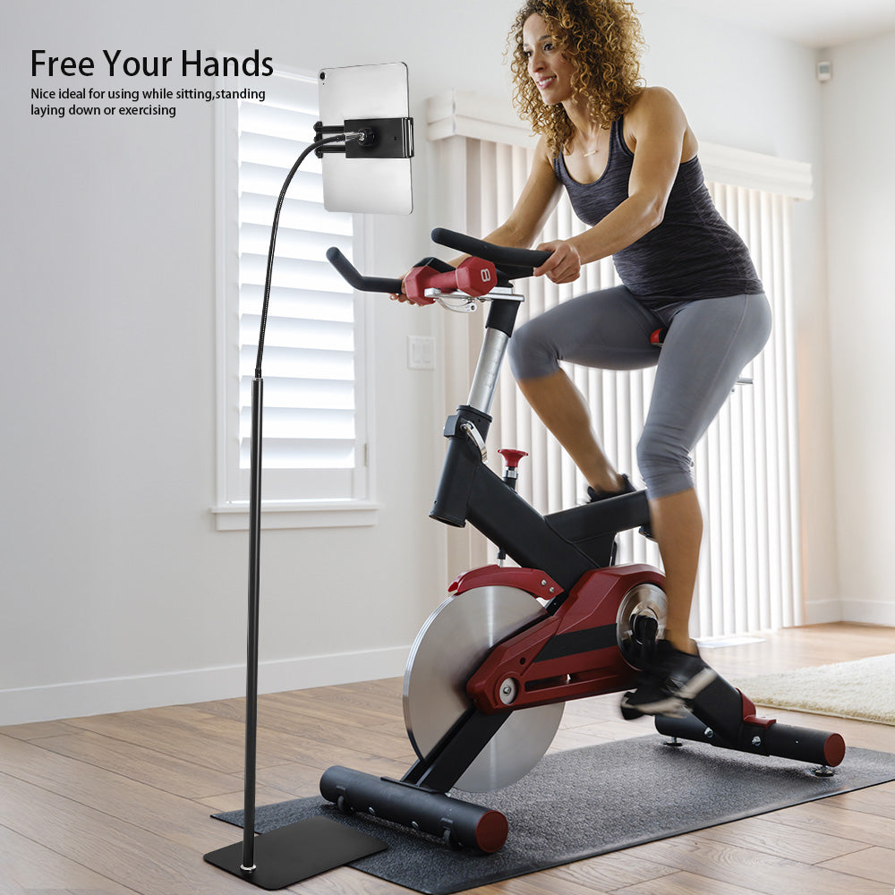 Adjustable Gooseneck Floor Stand For Phones & Tablets