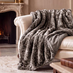 Ashwood Luxe Faux Fur Throw | 130cm x 150cm | Multi