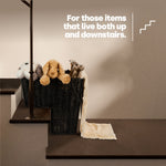 Stair Storage Basket - Black