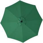 Upf 50+ Replacement Parasol Canopy Parasol Cover Replacement | Green