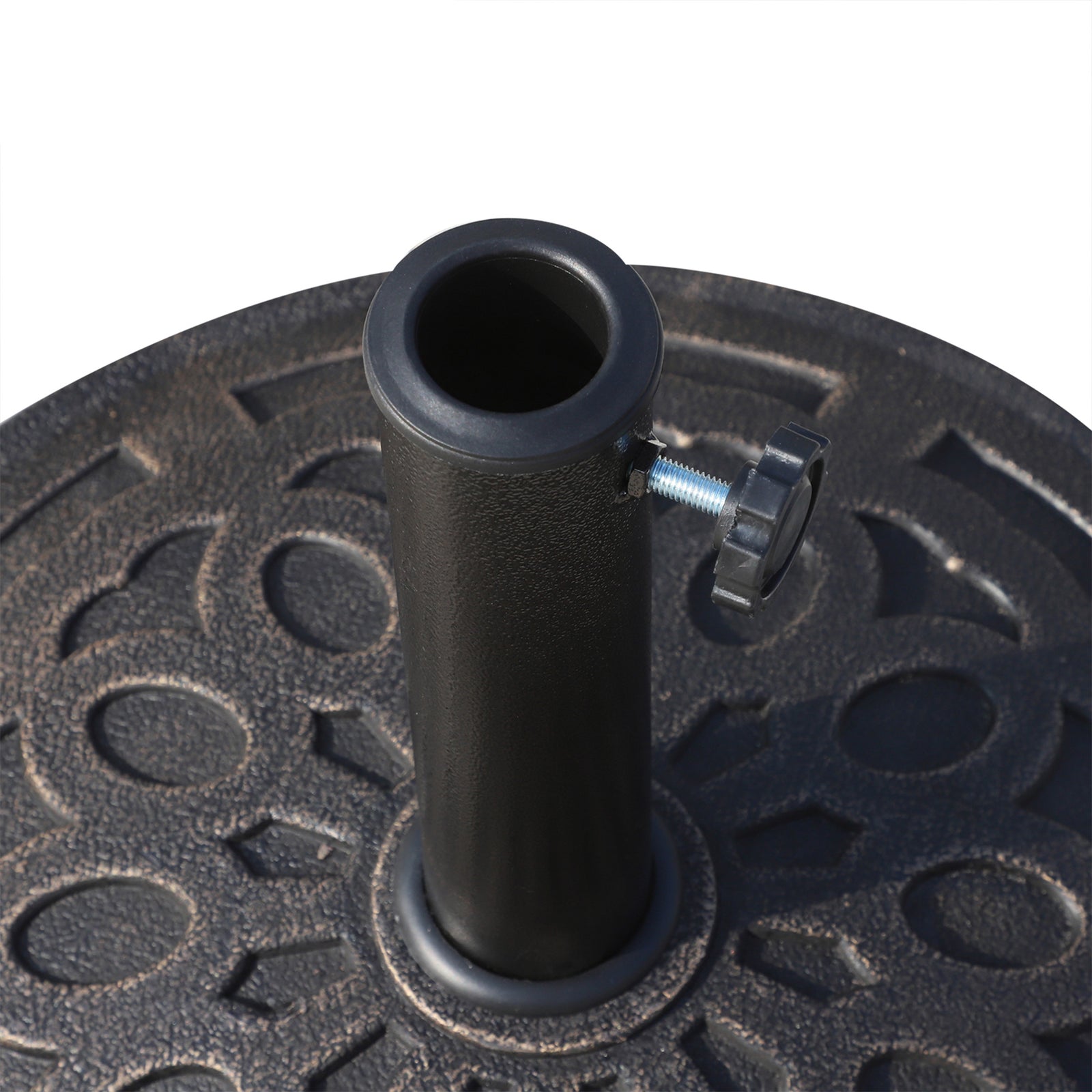 14kg Round Parasol Base Resin, Decorative