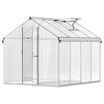 Aluminium Greenhouse With Door And Window