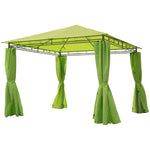 Garden Metal Gazebo Marquee Patio Party Tent Canopy Shelter | Green