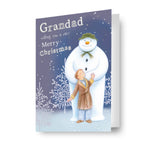 The Snowman Grandad Christmas Card Official Product