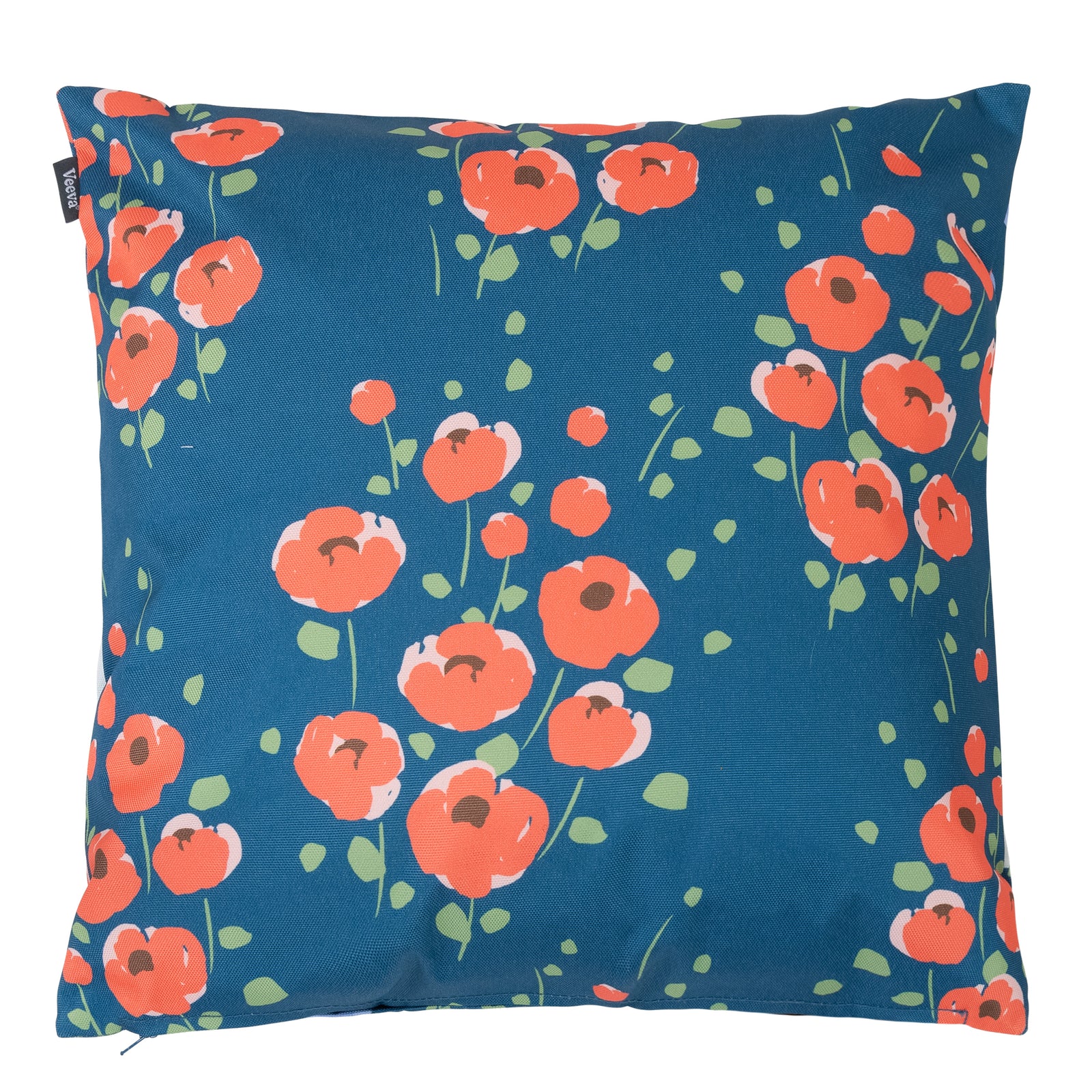 Floral Indoor Outdoor Cushion Set Of 2 Water Resistant Cushions