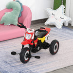 Toddler Pedal Tricycle Ride-on Learning Music Lights 18-36 Months | Red