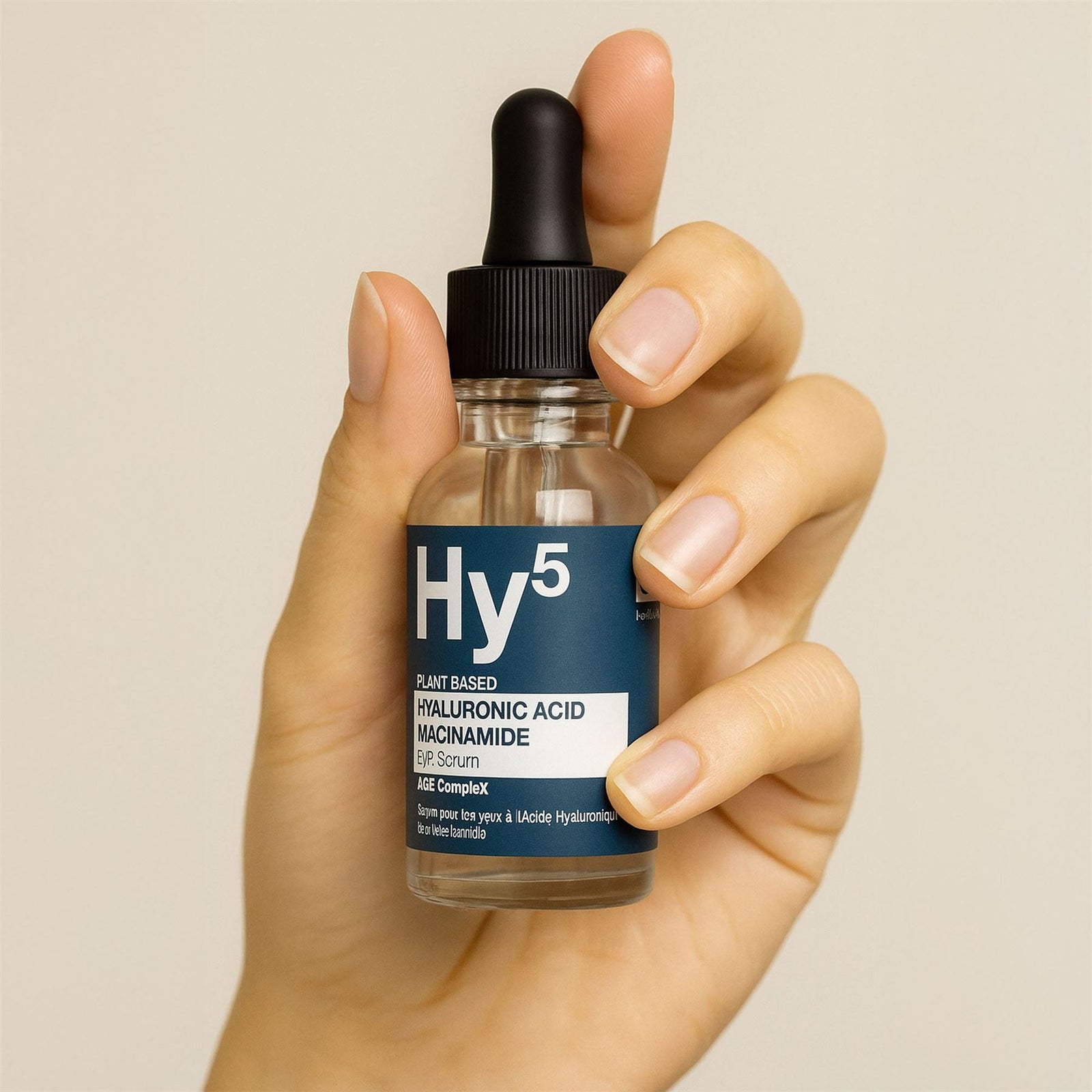 Hyaluronic Acid 5% & Niacinamide 5% Anti-ageing Eye Serum 15ml For Plumping And Moisturising