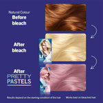 Live Ultra Brights Semi-permanent Colour Hair Dye P123 Rose Gold 3pk