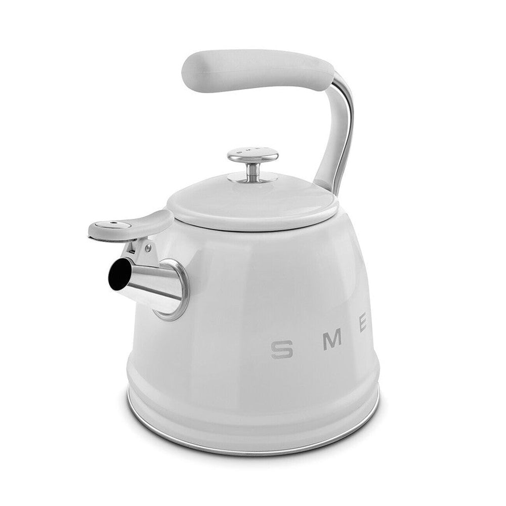 Wkf01 Retro Stovetop Whistling Kettle | Silver