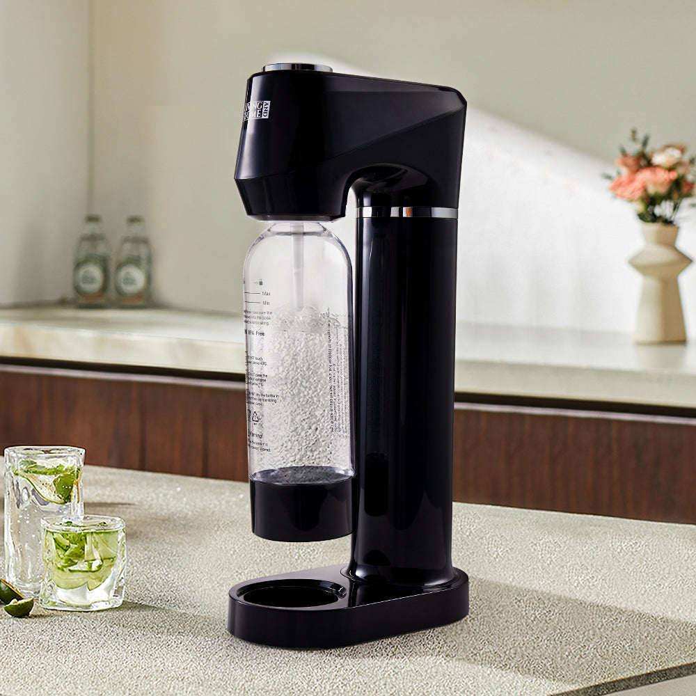Co₂ Cylinder Soda Maker Sparkling Water Machine With 1l Carbonating Bottle