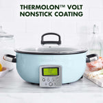 Elite Omnicooker, Pfas Free Ceramic Non-stick With 5.6l Capacity | Light Blue