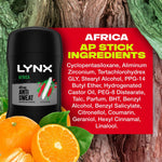 Africa Anti-perspirant Deodorant Stick 48 Hrs Anti Sweat 50ml, 24 Pack | Set of 24