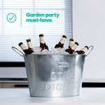 Galvanised Ice Bucket & Champagne Bath