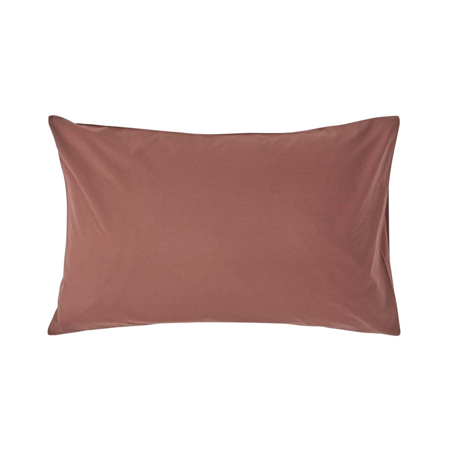 Egyptian Cotton Housewife Pillowcase 200 Tc | 48 x 74cm | Chocolate