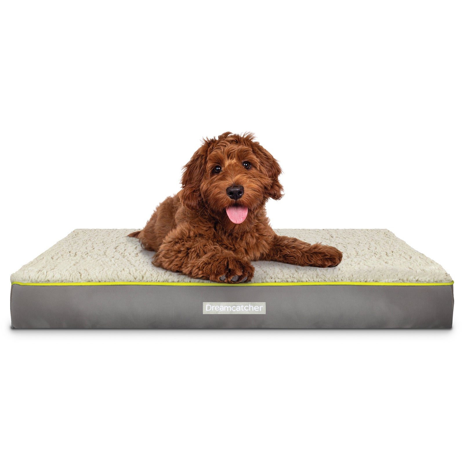 Grey Small To Xxl Dog Beds Orthopaedic Extra Large Flat Crate Pet Mattress, Removable Washable Cover | 89cm | Grey