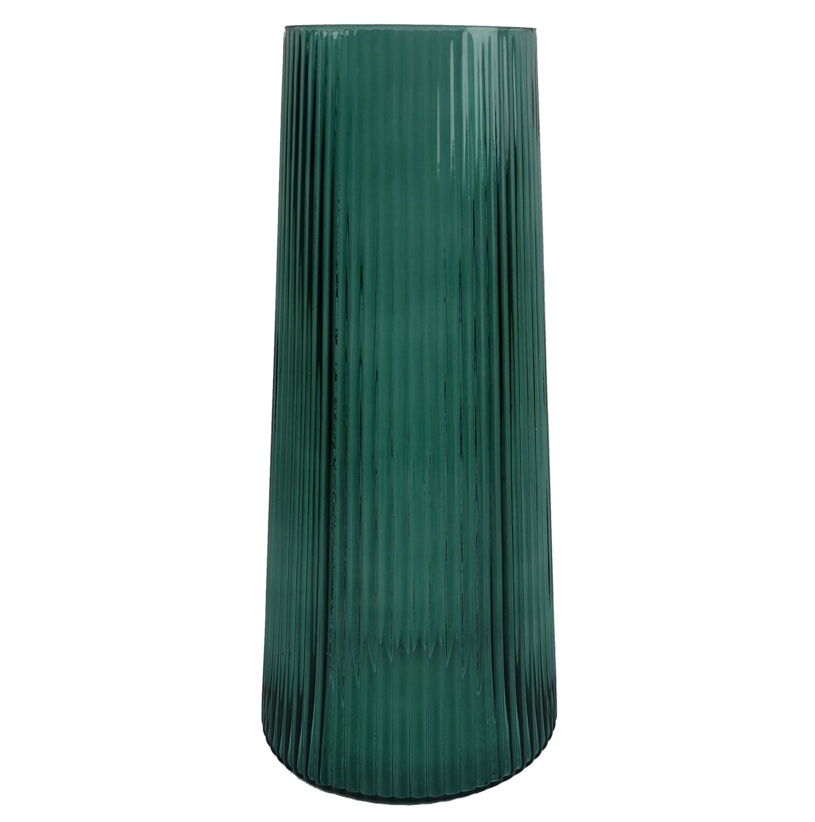 70cm Artificial Viburnum Display With Glass Vase