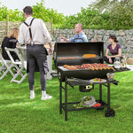Charcoal Bbq With Foldable Shelf