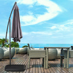 7kg Parasol Base Weights W/ Wheels, Up To 75kg, Black