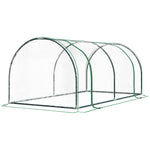 Green Tunnel Greenhouse 200x100x80cm | Silver