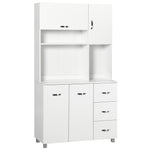 Freestanding Kitchen Storage Cabinet With Drawers