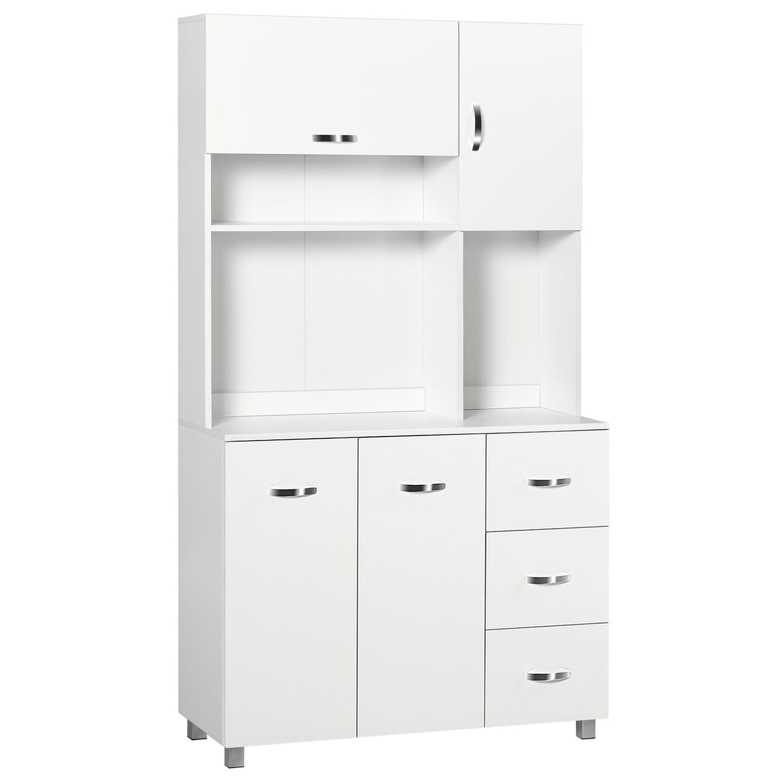 Freestanding Kitchen Storage Cabinet With Drawers