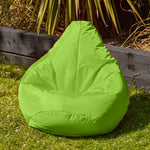 Kids High Back Bean Bag Chair | Lime
