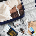 45x36x20cm Lightweight Underseat Cabin Carry On Suitcase - 100+ Airline Approved - Hard Shell Luggage - 4 Wheels | 45 x 36 x 20cm | Navy Blue
