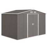 Garden Shed Storage Unit With Locking Door Floor Foundation | Medium