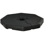 Detachable Patio Umbrella Base, Up To 140kg, Black