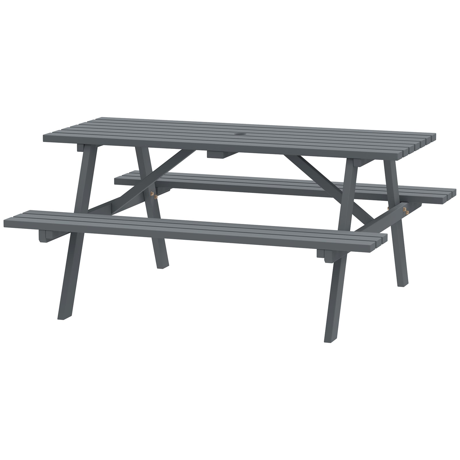 Outdoor Wooden Picnic Table Bench Garden Patio Pub Chair
