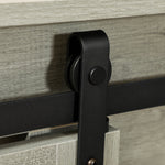 Double Dog Cage W/ Divider - Grey | Gray